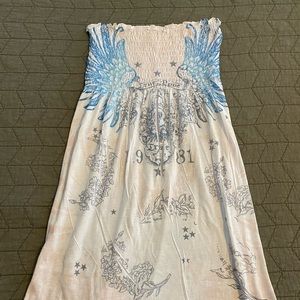 ❌SOLD❌Vintage Havana swimsuit coverup/dress